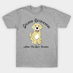 Golden Retriever Fan Gift Retriever Dog Fan T-Shirt